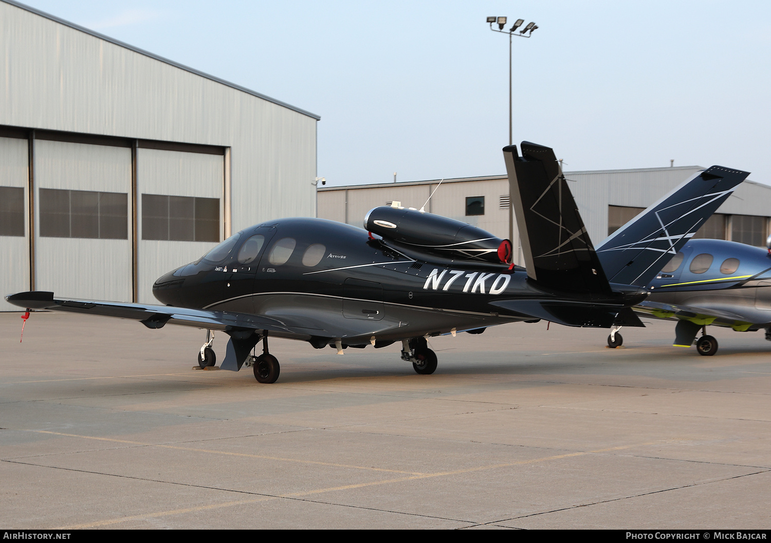 Aircraft Photo of N71KD | Cirrus SF-50 Vision G2+ Arrivee | AirHistory.net #714443