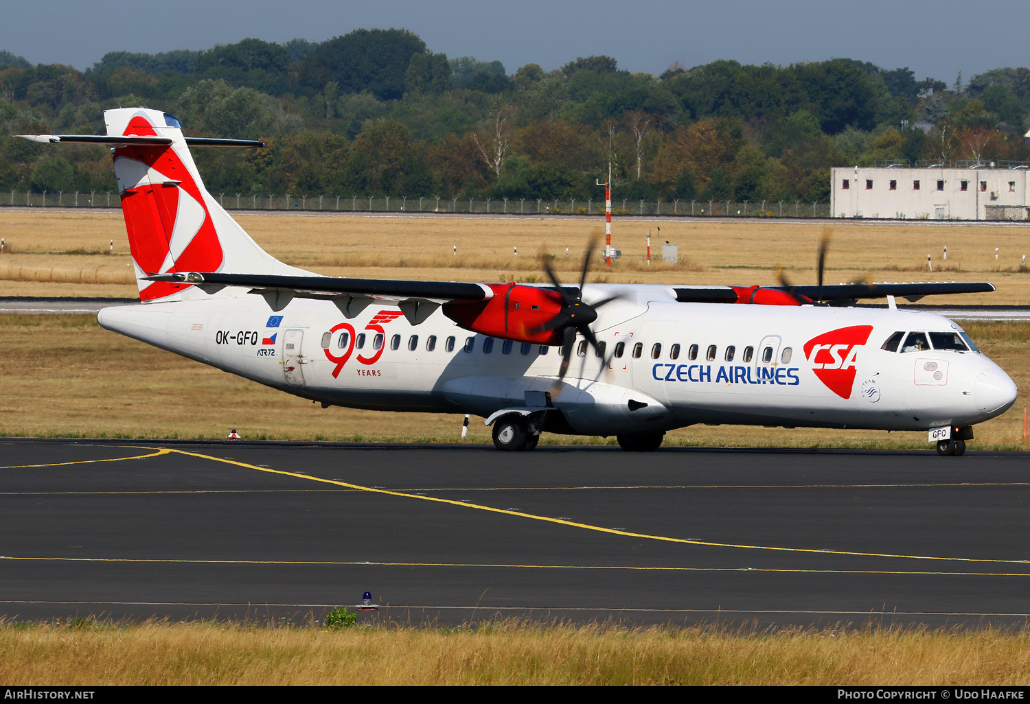 Aircraft Photo of OK-GFQ | ATR ATR-72-500 (ATR-72-212A) | ČSA - Czech Airlines | AirHistory.net #714461