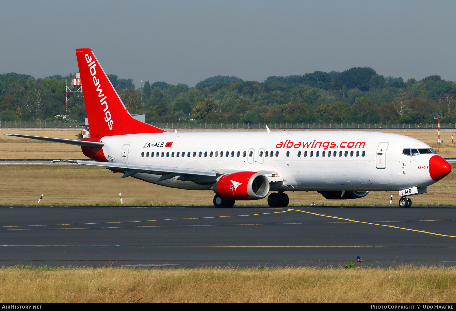 Aircraft Photo of ZA-ALB | Boeing 737-46J | Albawings | AirHistory.net #714462