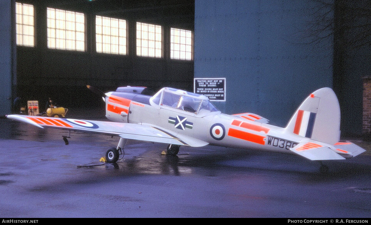 Aircraft Photo of WD380 | De Havilland Canada DHC-1 Chipmunk T10 | UK - Air Force | AirHistory.net #714480