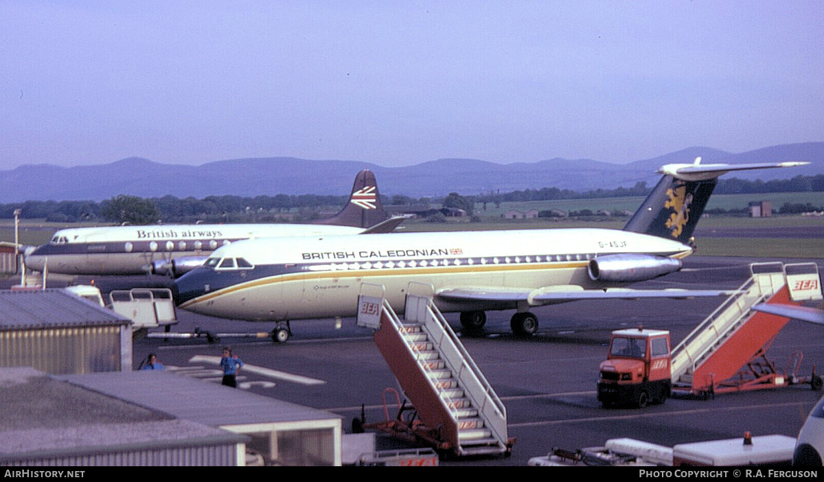 Aircraft Photo of G-ASJF | BAC 111-201AC One-Eleven | British Caledonian Airways | AirHistory.net #714481