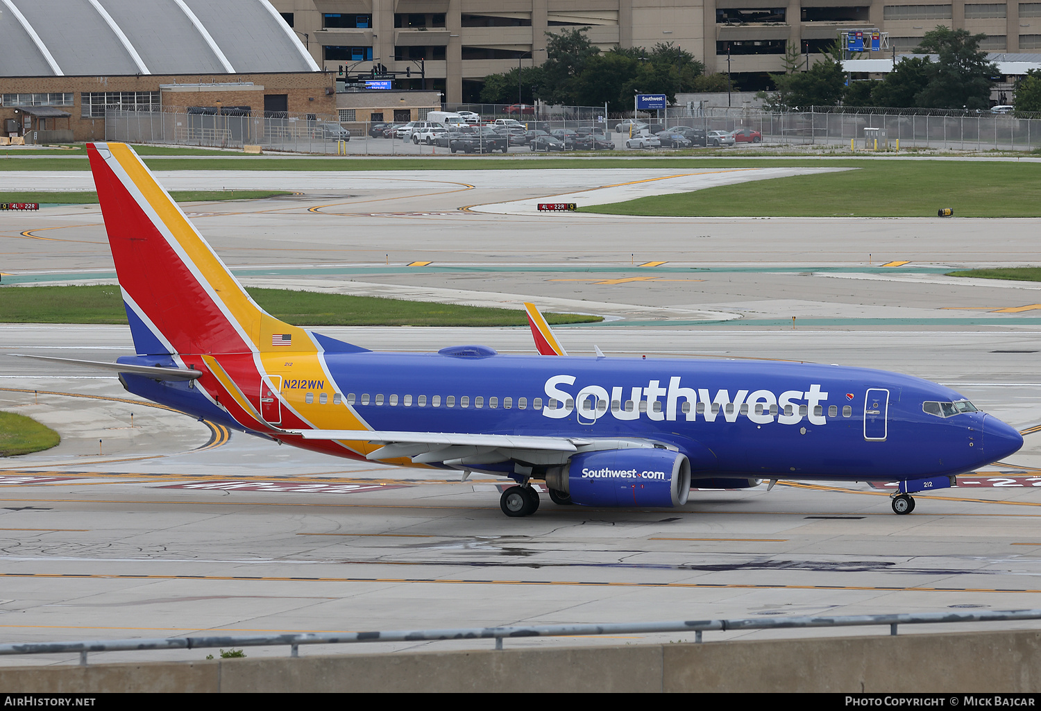 Aircraft Photo of N212WN | Boeing 737-7H4 | Southwest Airlines | AirHistory.net #714500