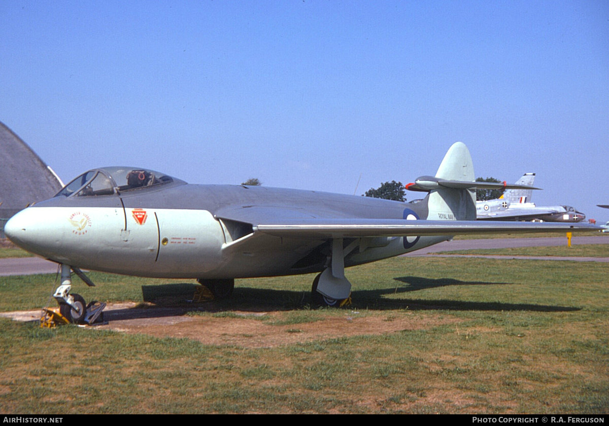 Aircraft Photo of VX272 | Hawker P-1052 | UK - Navy | AirHistory.net #714502