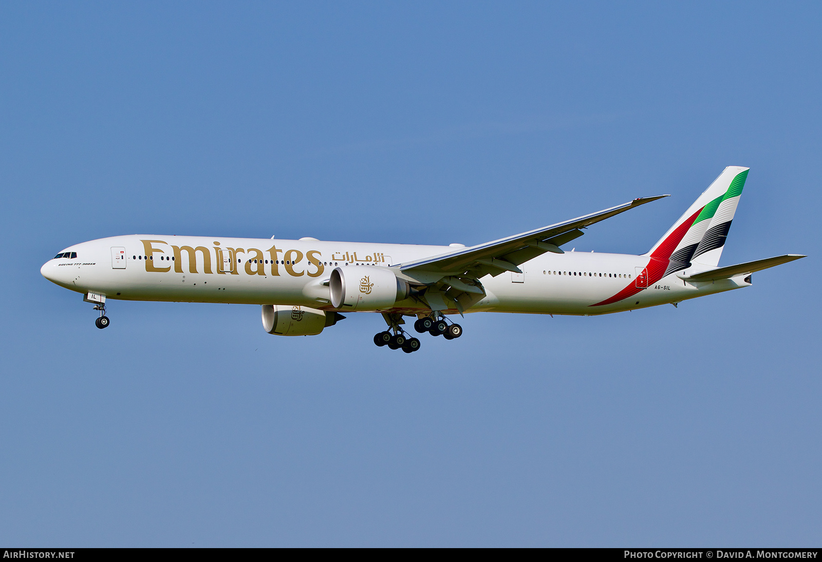 Aircraft Photo of A6-SIL | Boeing 777-35R/ER | Emirates | AirHistory.net #714506