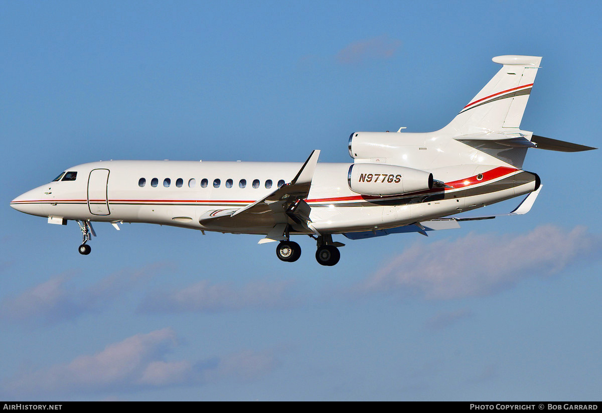 Aircraft Photo of N977GS | Dassault Falcon 7X | AirHistory.net #714541