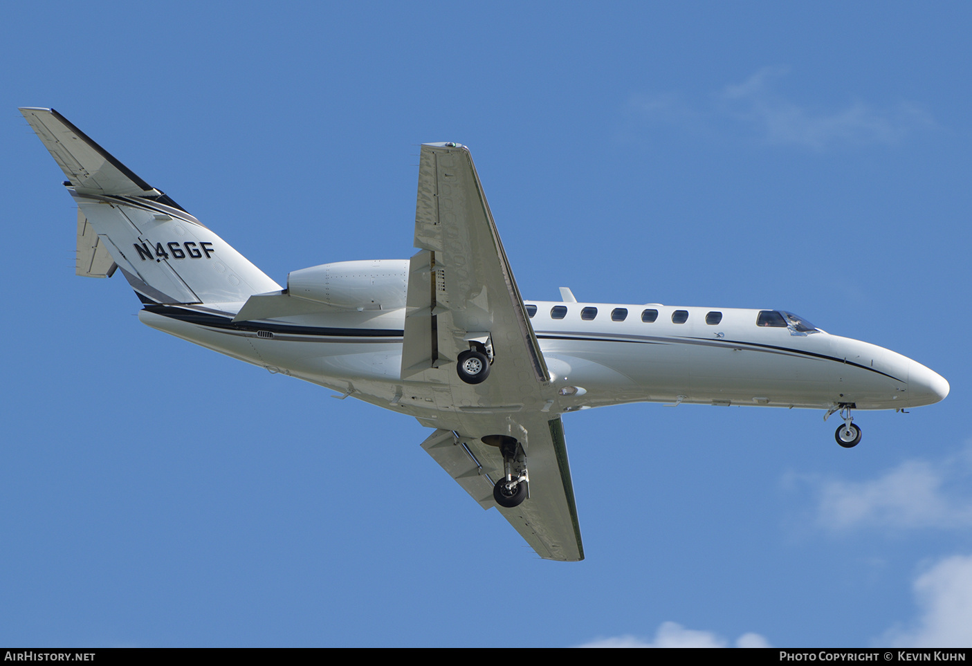 Aircraft Photo of N46GF | Cessna 525B CitationJet CJ3 | AirHistory.net #714544