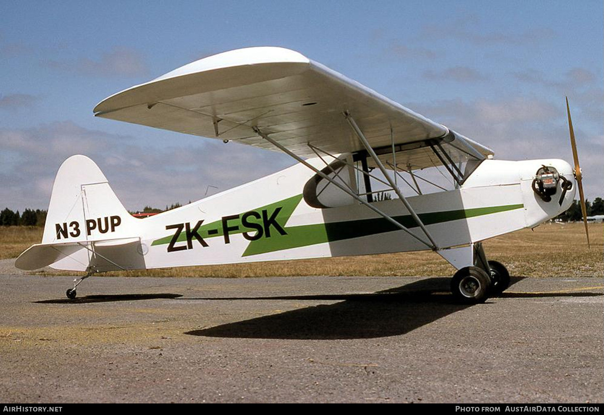 Aircraft Photo of ZK-FSK / FSK | Nostalgair N3 Cub | AirHistory.net #714555
