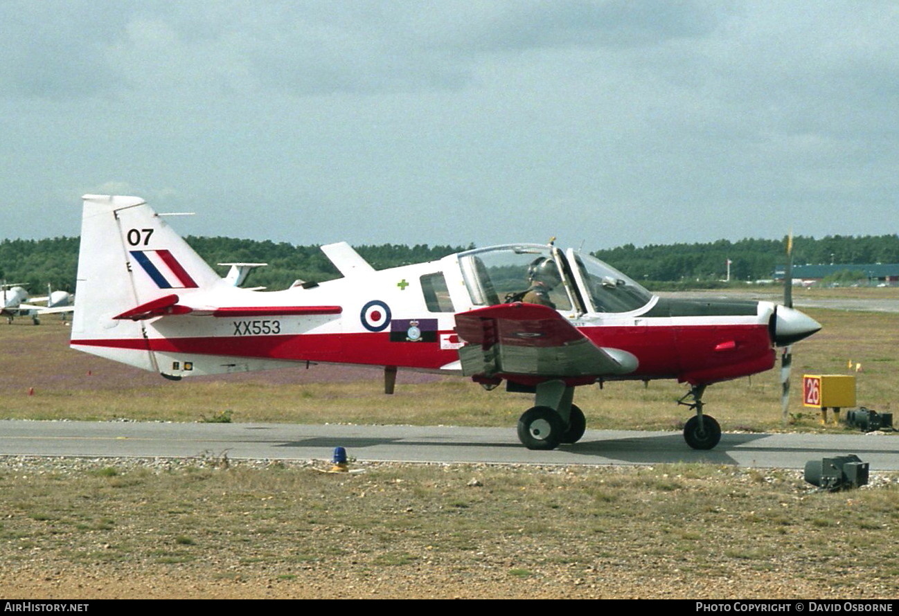 Aircraft Photo of XX553 | Scottish Aviation Bulldog T1 | UK - Air Force | AirHistory.net #714567