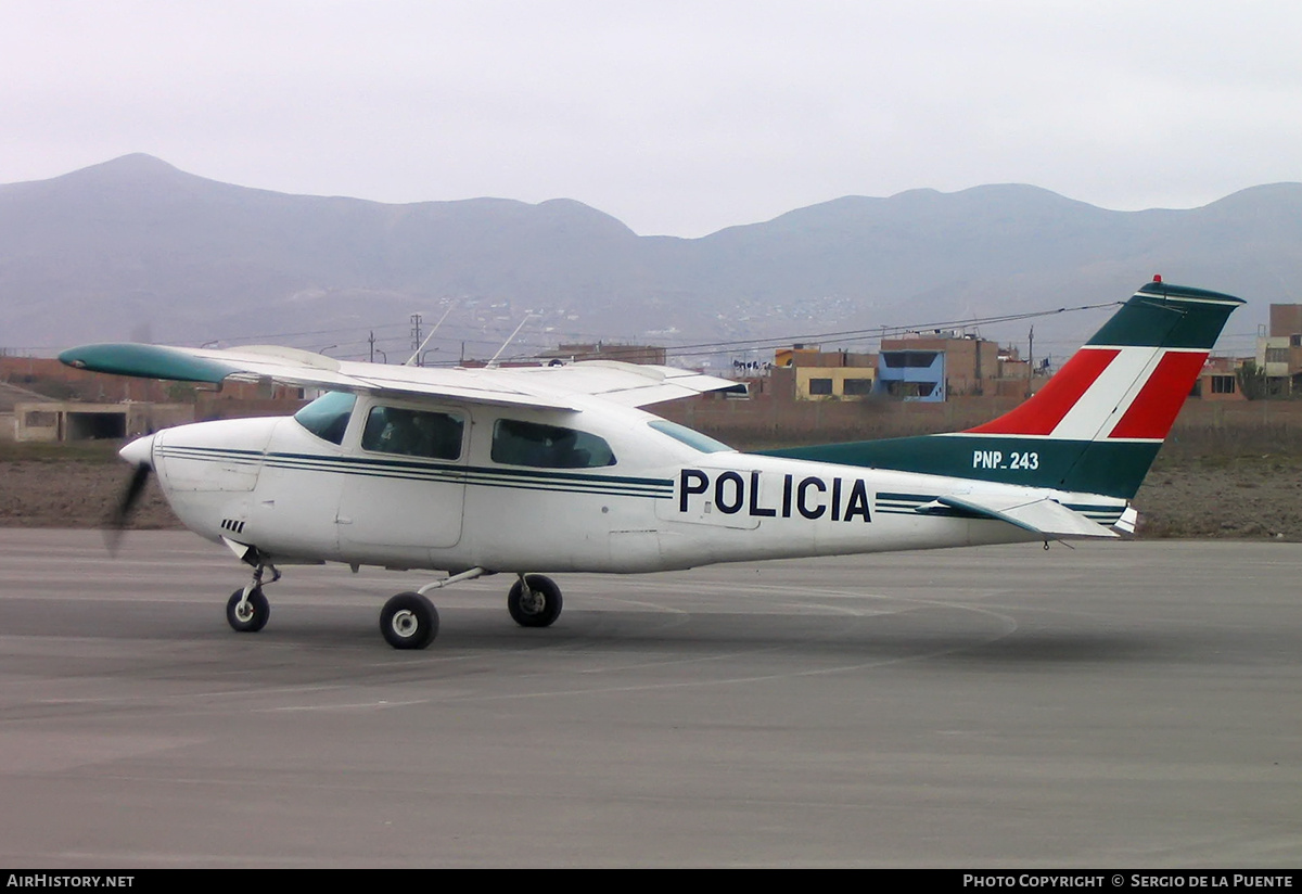 Aircraft Photo of PNP-243 | Cessna T210L Turbo Centurion | Peru - Police | AirHistory.net #714577