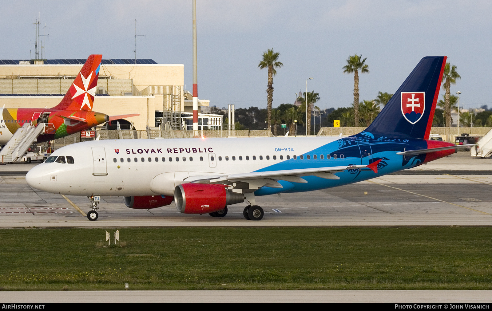 Aircraft Photo of OM-BYA | Airbus A319-115 | Slovakia - Government | AirHistory.net #714582