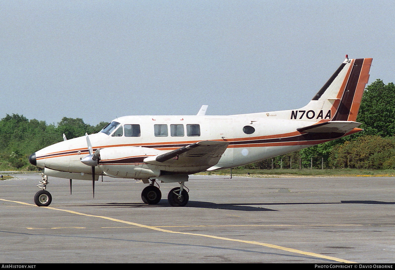 Aircraft Photo of N70AA | Beech 70 Queen Air | AirHistory.net #714599