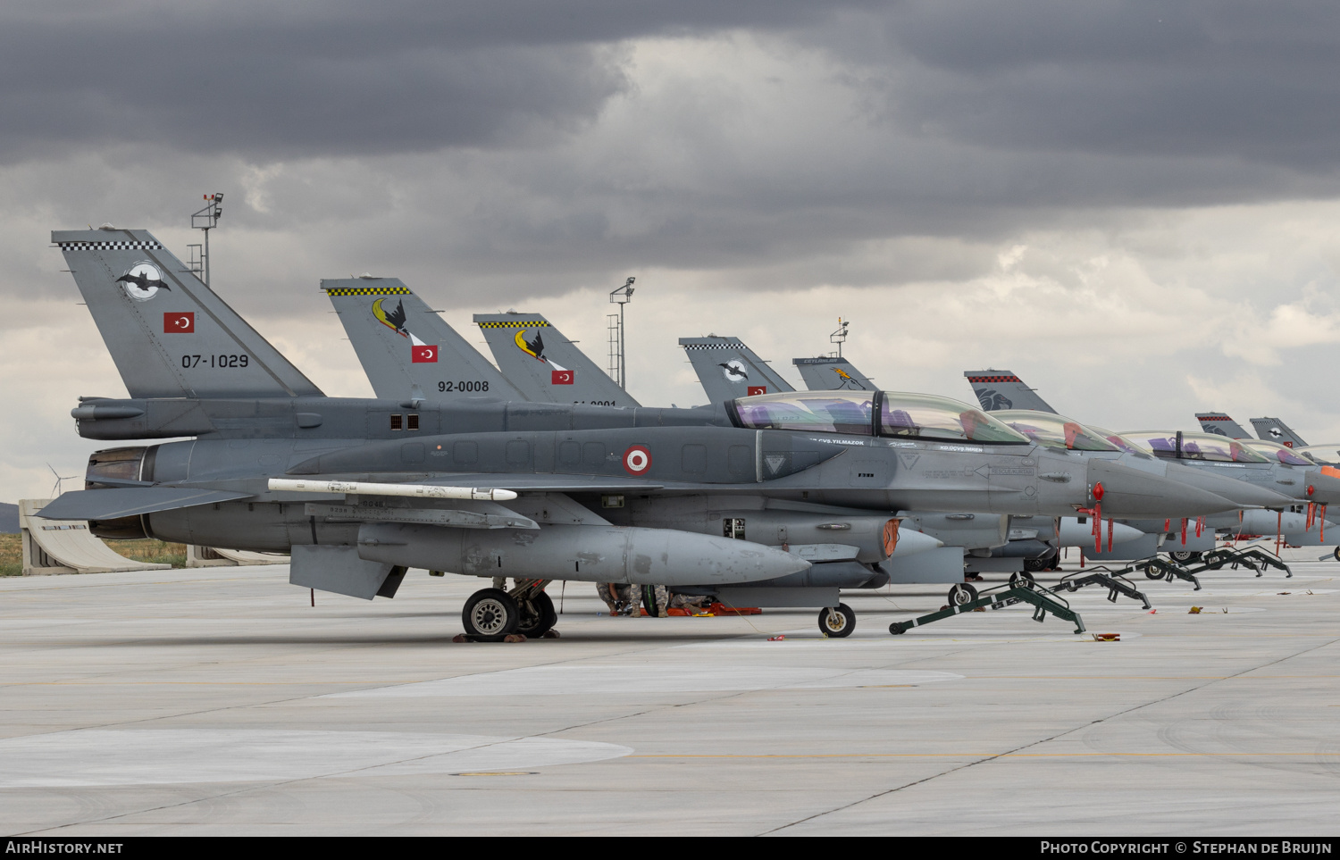 Aircraft Photo of 07-1029 | Lockheed Martin F-16D Fighting Falcon | Turkey - Air Force | AirHistory.net #714634