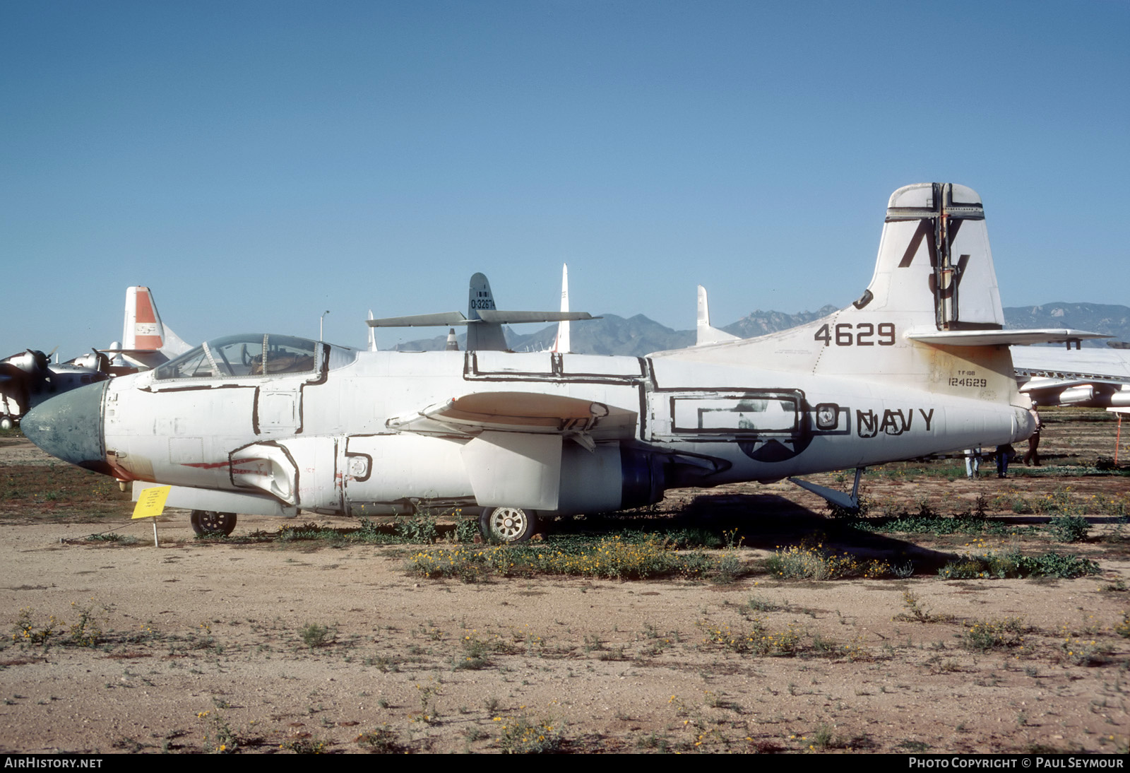 Aircraft Photo of 124629 / 4629 | Douglas TF-10B Skyknight (F3D-2T2) | USA - Navy | AirHistory.net #714647