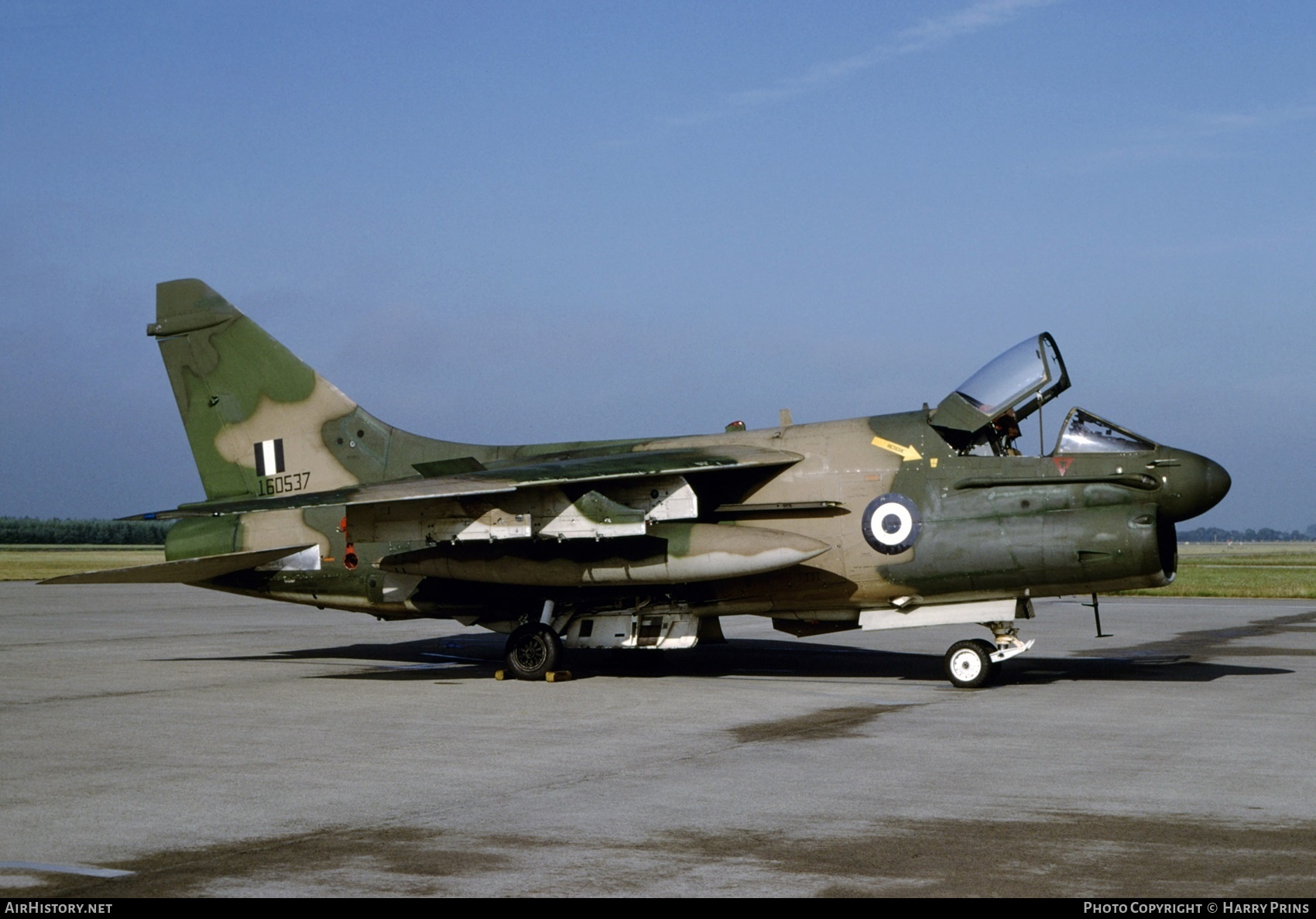 Aircraft Photo of 160537 | Vought A-7E Corsair II | Greece - Air Force | AirHistory.net #714649