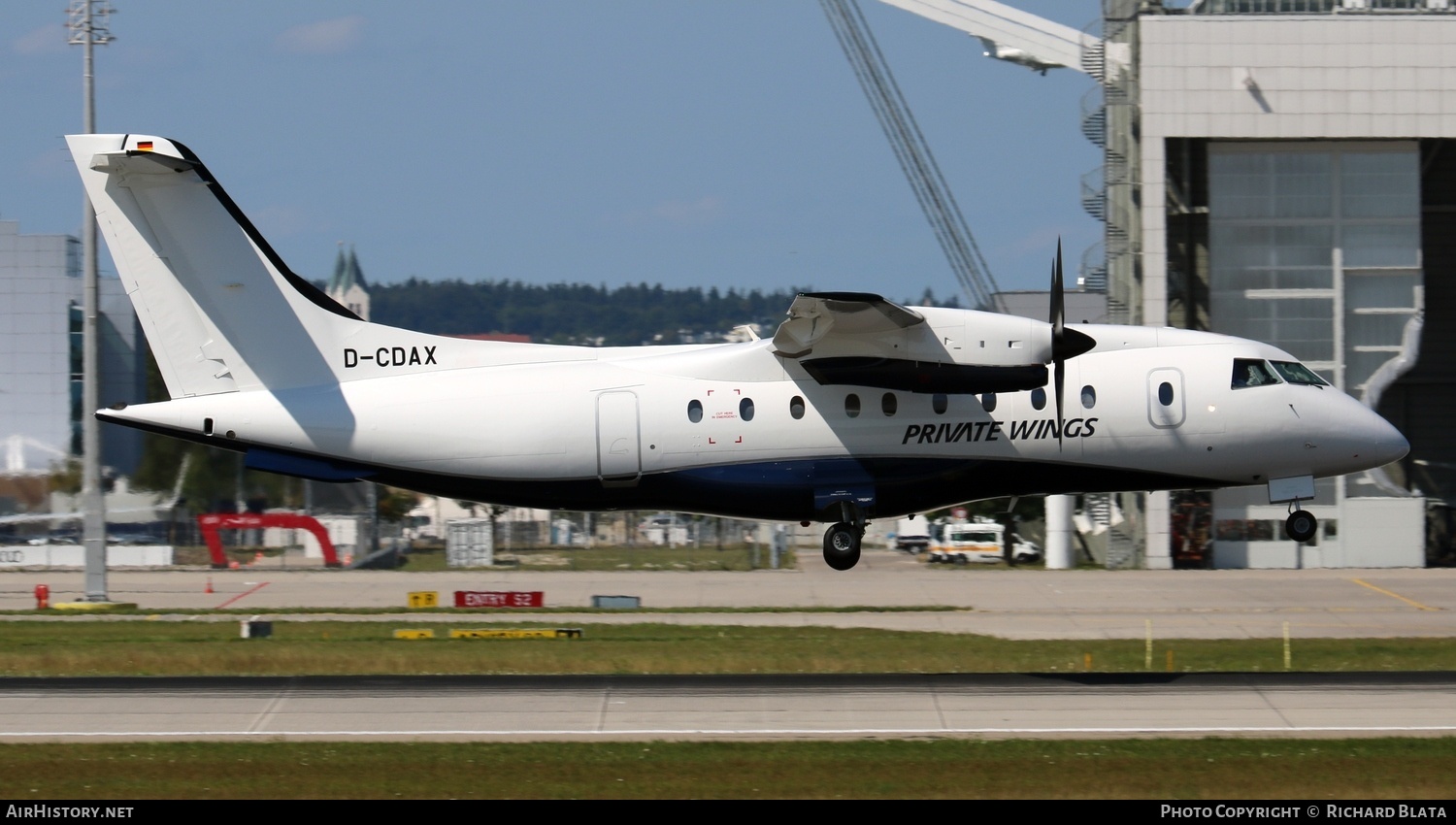 Aircraft Photo of D-CDAX | Dornier 328-110 | Private Wings | AirHistory.net #714650