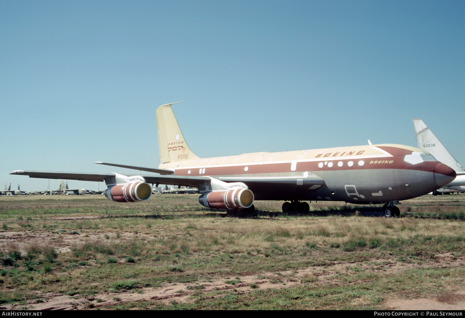 Aircraft Photo of N70700 | Boeing 367-80(B) | Boeing | AirHistory.net #714667