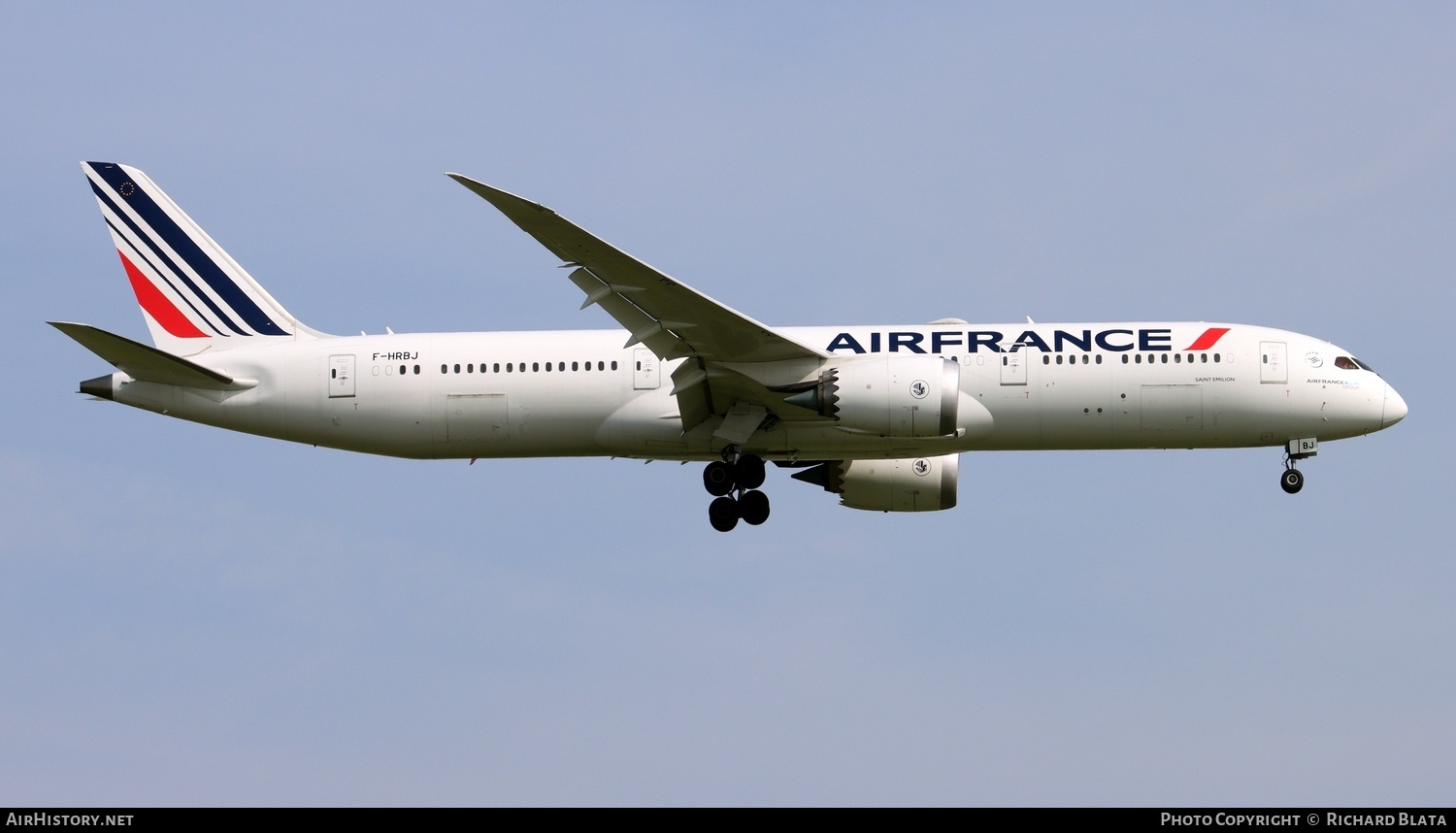 Aircraft Photo of F-HRBJ | Boeing 787-9 Dreamliner | Air France | AirHistory.net #714683