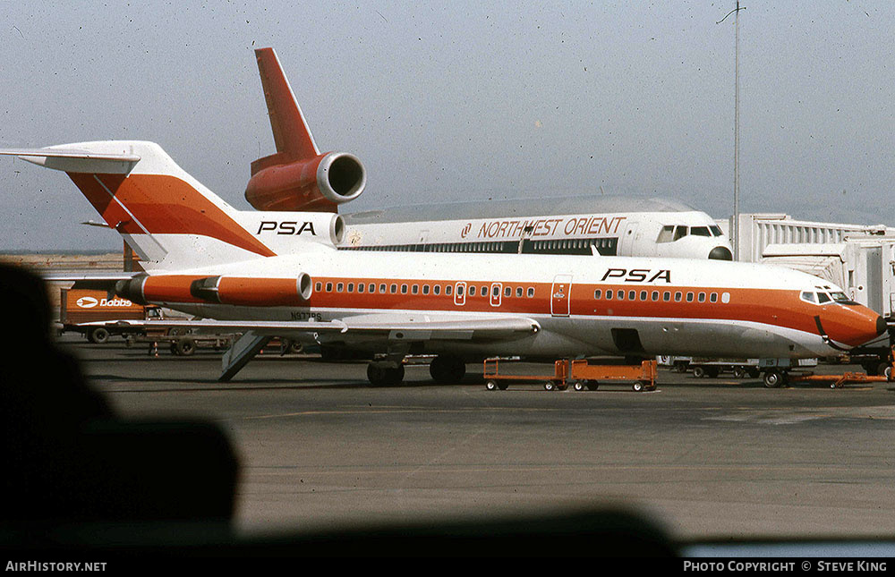 Aircraft Photo of N977PS | Boeing 727-51 | PSA - Pacific Southwest Airlines | AirHistory.net #714685
