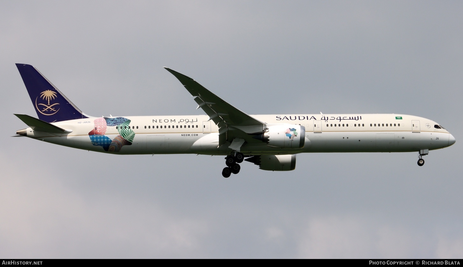 Aircraft Photo of HZ-AR26 | Boeing 787-10 Dreamliner | Saudia - Saudi Arabian Airlines | AirHistory.net #714697