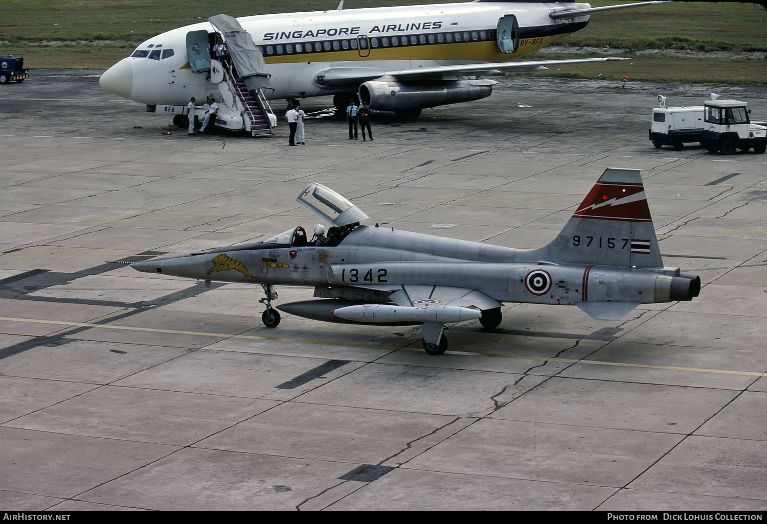 Aircraft Photo of TKH18-2/13 / 97157 | Northrop RF-5A Freedom Fighter | Thailand - Air Force | AirHistory.net #714698