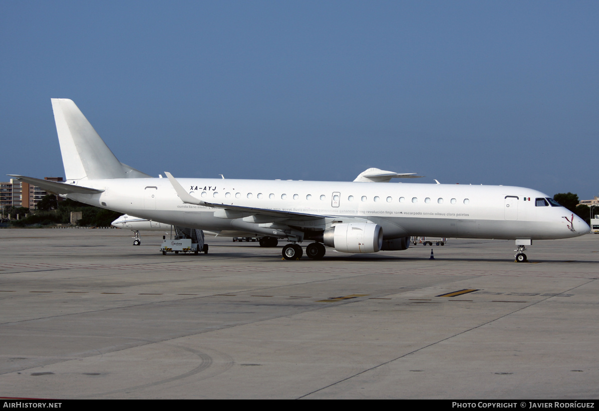 Aircraft Photo of XA-AYJ | Embraer Lineage 1000 (ERJ-190-100ECJ) | AirHistory.net #714709