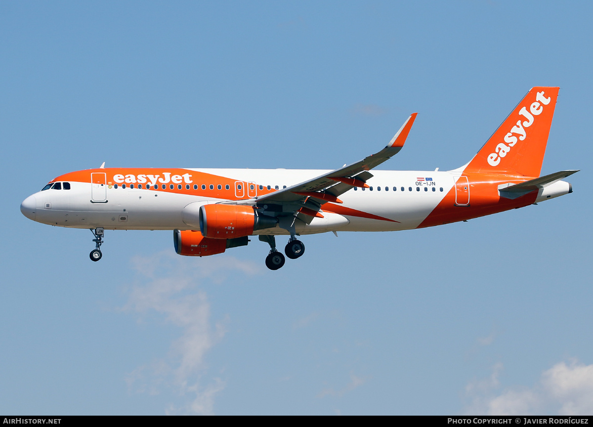 Aircraft Photo of OE-IJN | Airbus A320-214 | EasyJet | AirHistory.net #714713