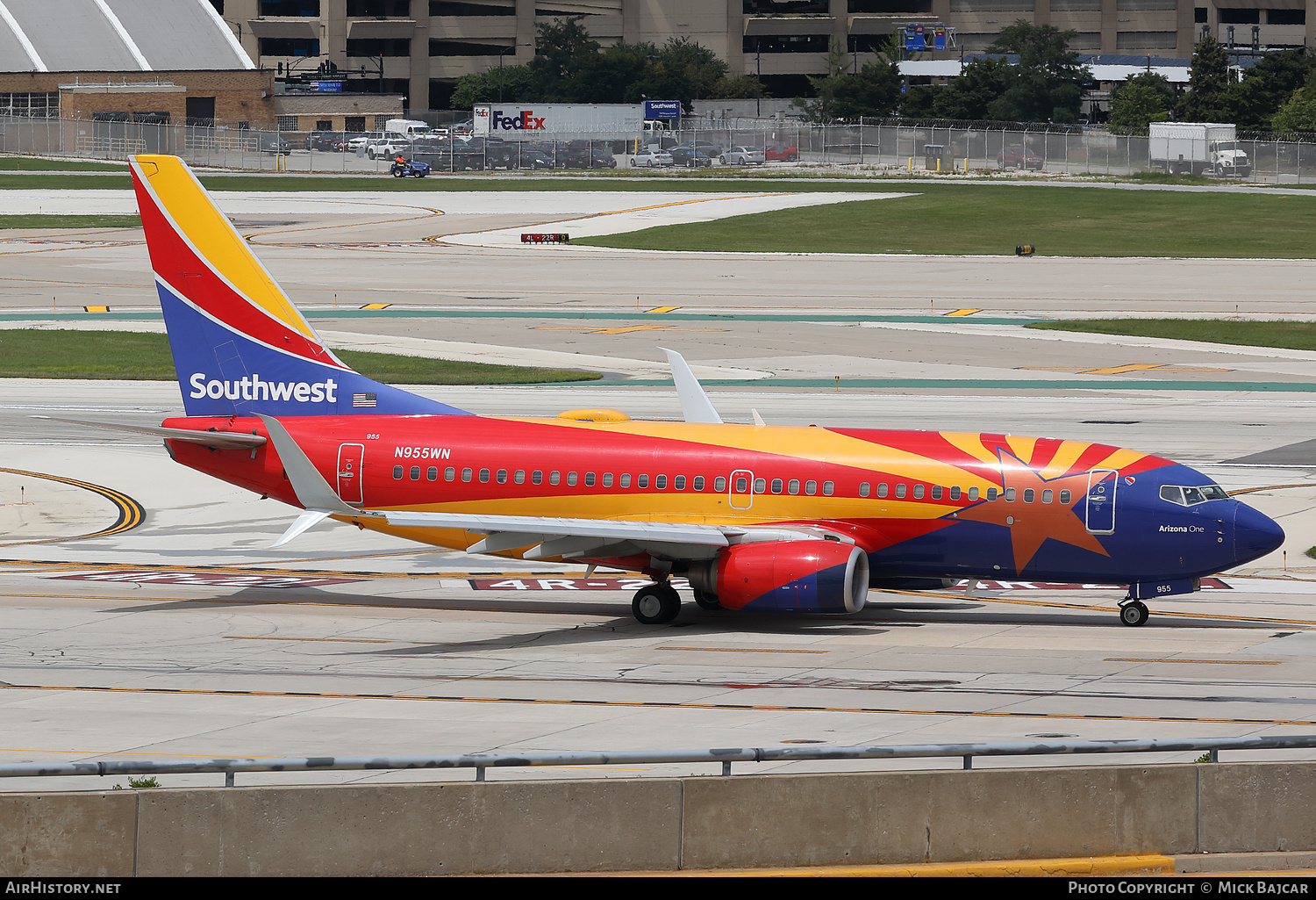 Aircraft Photo of N955WN | Boeing 737-7H4 | Southwest Airlines | AirHistory.net #714738