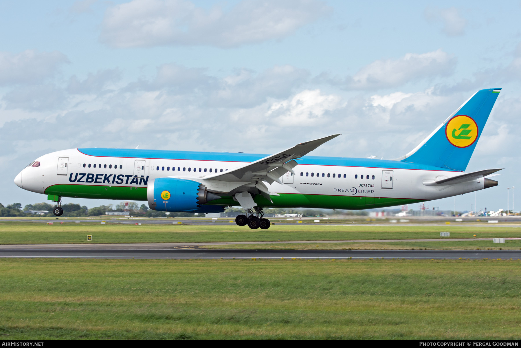 Aircraft Photo of UK78703 | Boeing 787-8 Dreamliner | Uzbekistan Airways | AirHistory.net #714745