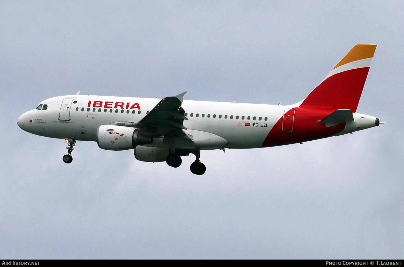 Aircraft Photo of EC-JEI | Airbus A319-111 | Iberia | AirHistory.net #714746