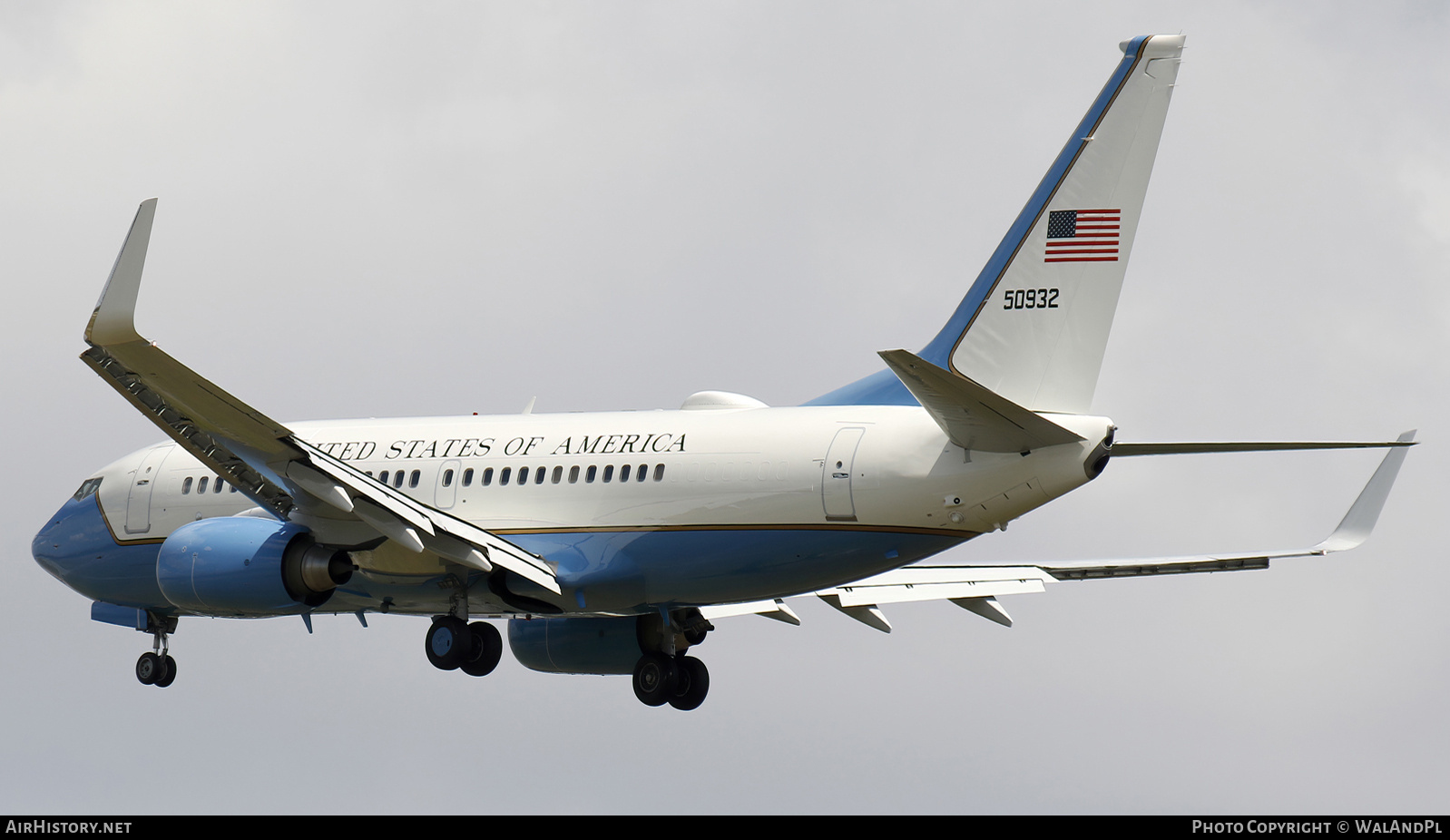 Aircraft Photo of 05-0932 / 50932 | Boeing C-40C | USA - Air Force | AirHistory.net #714761