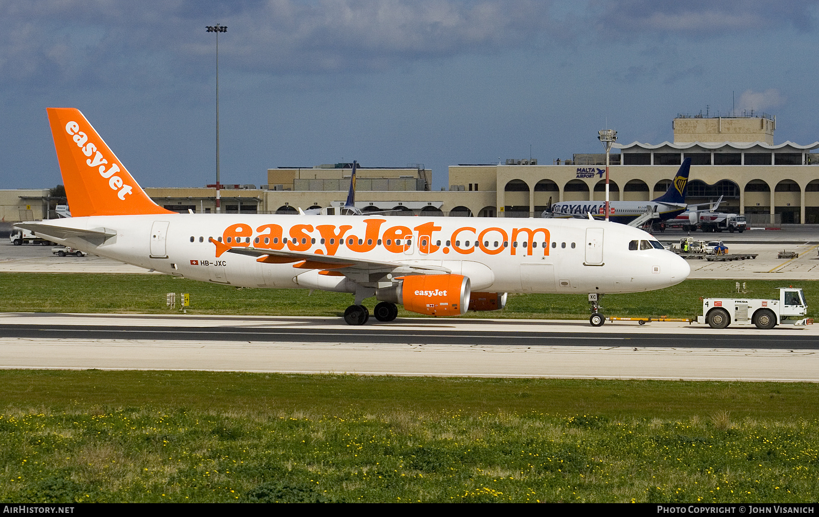 Aircraft Photo of HB-JXC | Airbus A320-214 | EasyJet | AirHistory.net #714795