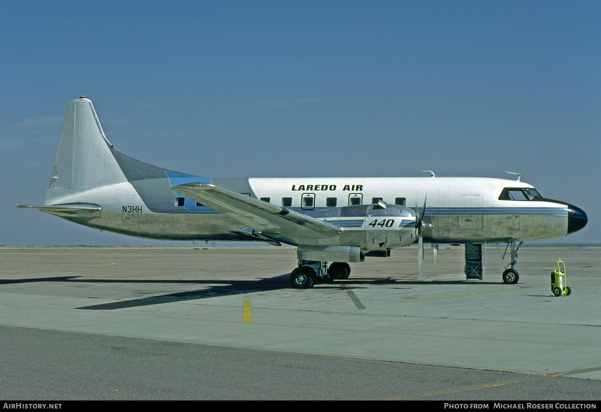 Aircraft Photo of N3HH | Convair 440-48 Metropolitan | Laredo Air | AirHistory.net #714801