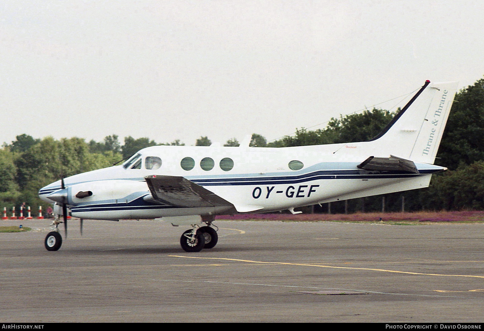 Aircraft Photo of OY-GEF | Beech C90A King Air | Thrane & Thrane | AirHistory.net #714808