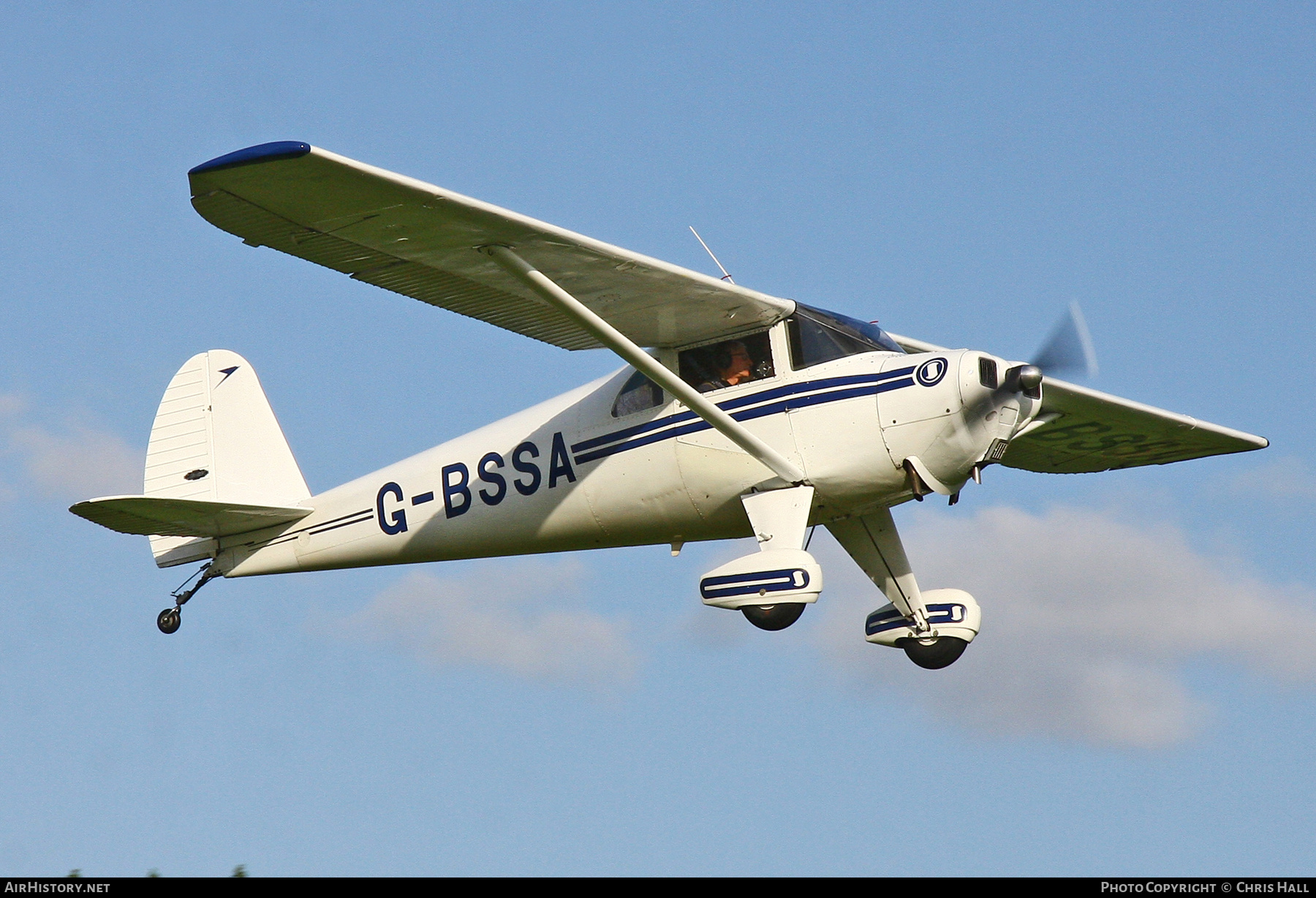 Aircraft Photo of G-BSSA | Luscombe 8E Silvaire Deluxe | AirHistory.net #714831