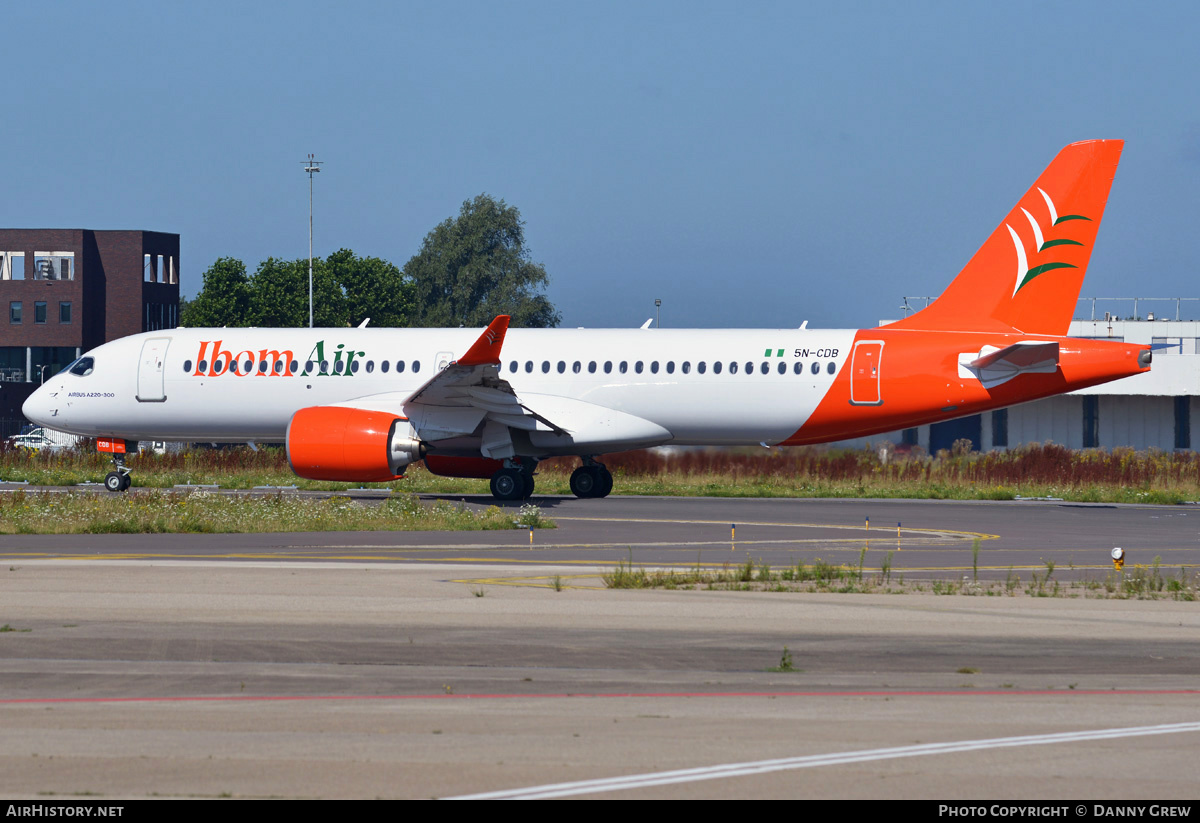 Aircraft Photo of 5N-CDB | Airbus A220-371 (BD-500-1A11) | Ibom Air | AirHistory.net #714862