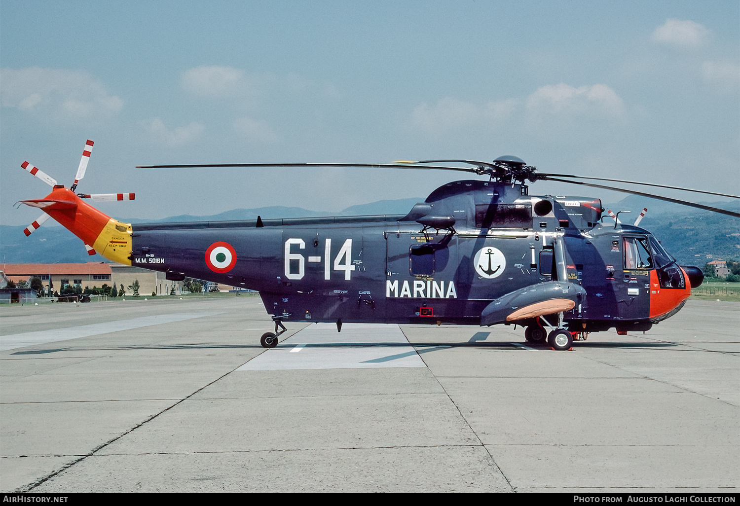 Aircraft Photo of MM5016N | Agusta SH-3D Sea King (AS-61) | Italy - Navy | AirHistory.net #714874
