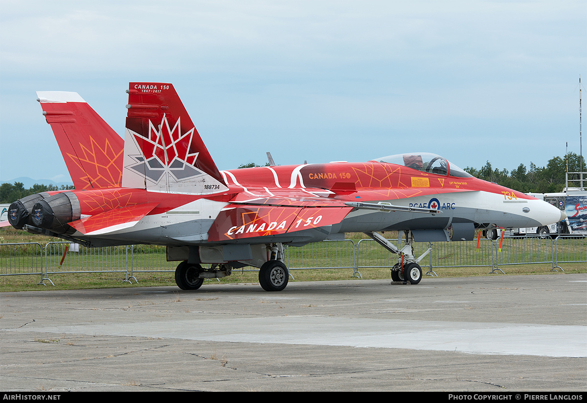 Aircraft Photo of 188734 | McDonnell Douglas CF-188 Hornet | Canada - Air Force | AirHistory.net #714875