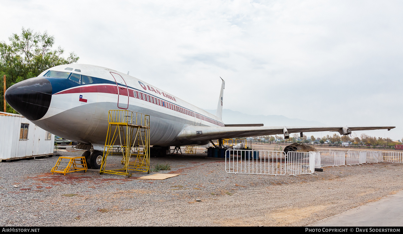 Aircraft Photo of CC-CCG | Boeing 707-330B | LAN Chile - Línea Aérea Nacional | AirHistory.net #714881