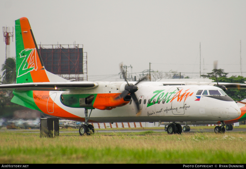 Aircraft Photo of RP-C8894 | Xian MA60 | Zest Air | AirHistory.net #714900