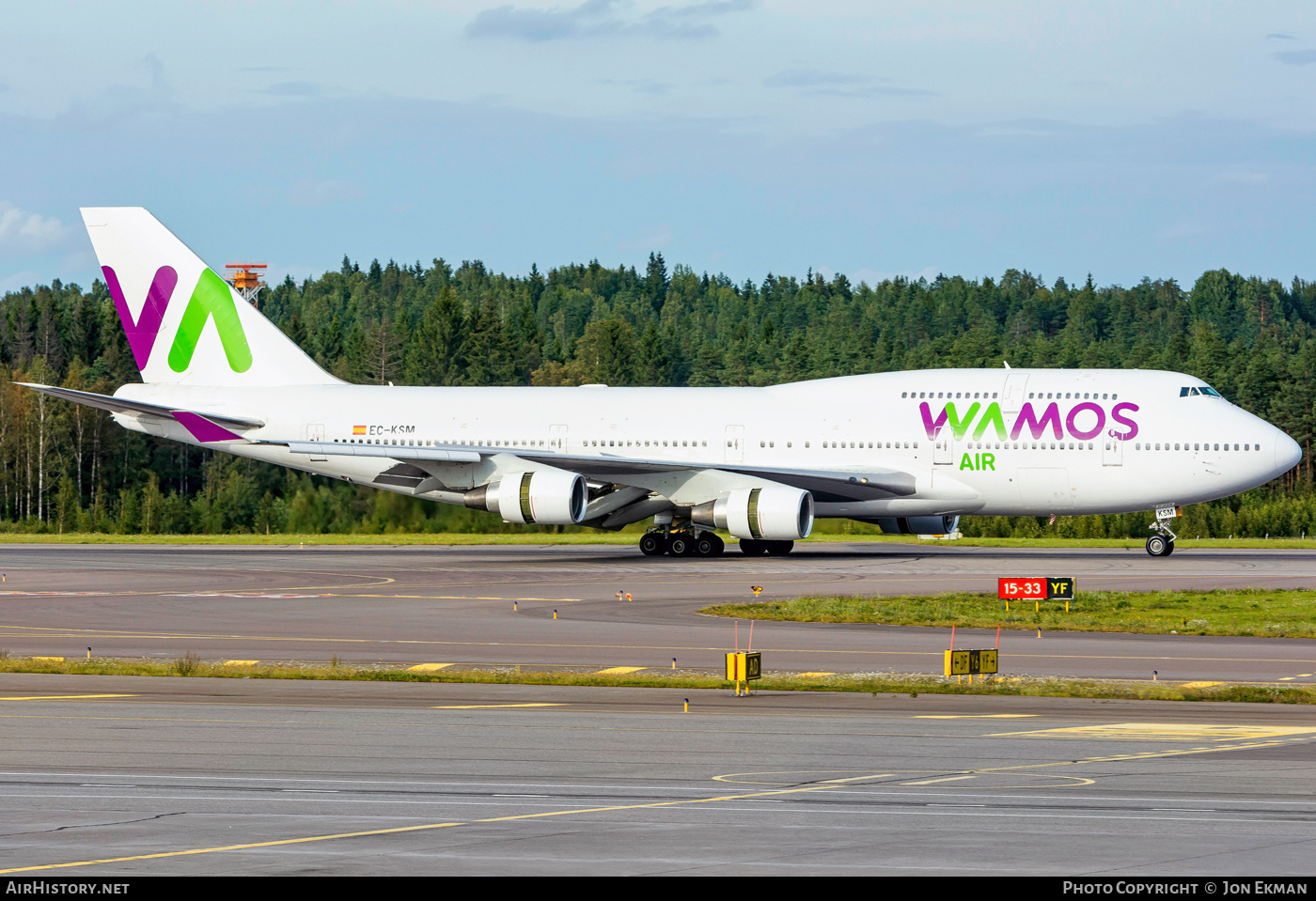 Aircraft Photo of EC-KSM | Boeing 747-412 | Wamos Air | AirHistory.net #714908