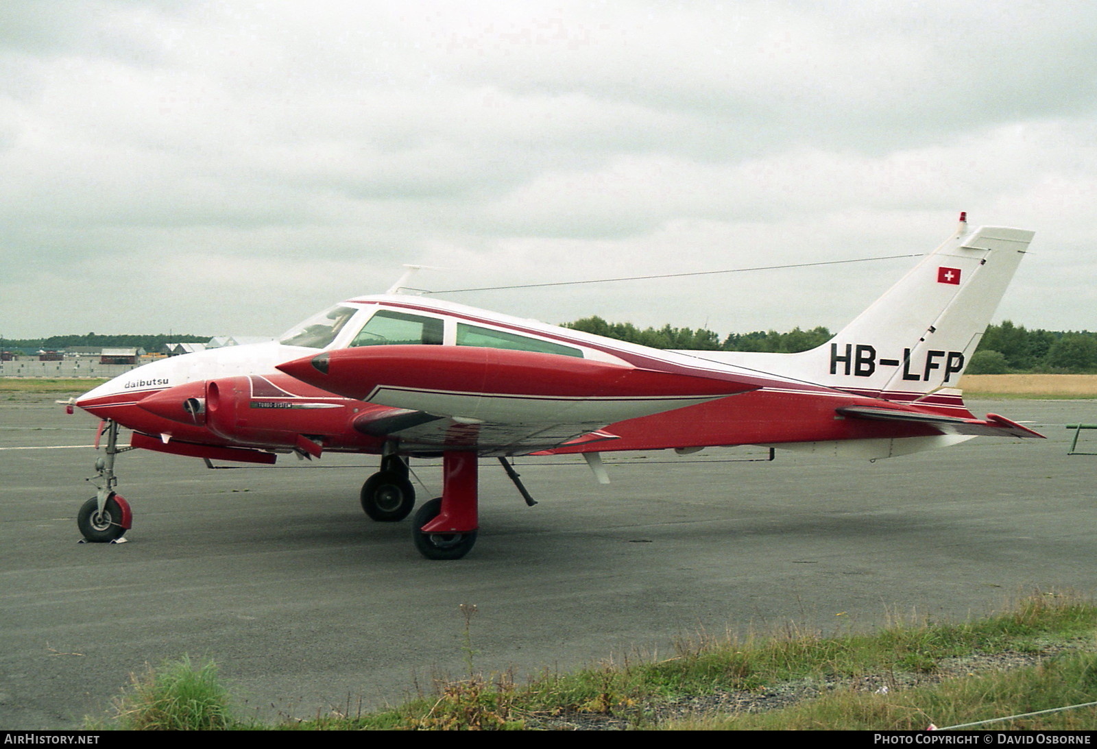 Aircraft Photo of HB-LFP | Cessna 310P | AirHistory.net #714913