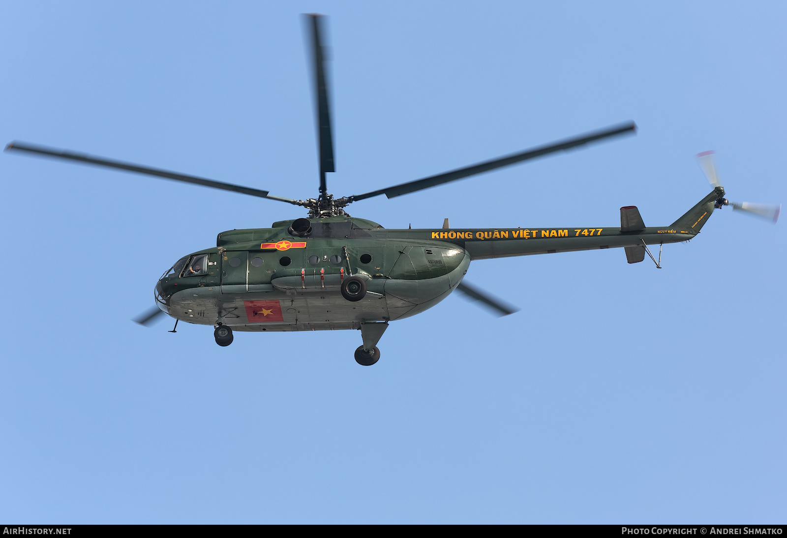 Aircraft Photo of 7477 | Mil Mi-8 | Vietnam - Air Force | AirHistory.net #714921