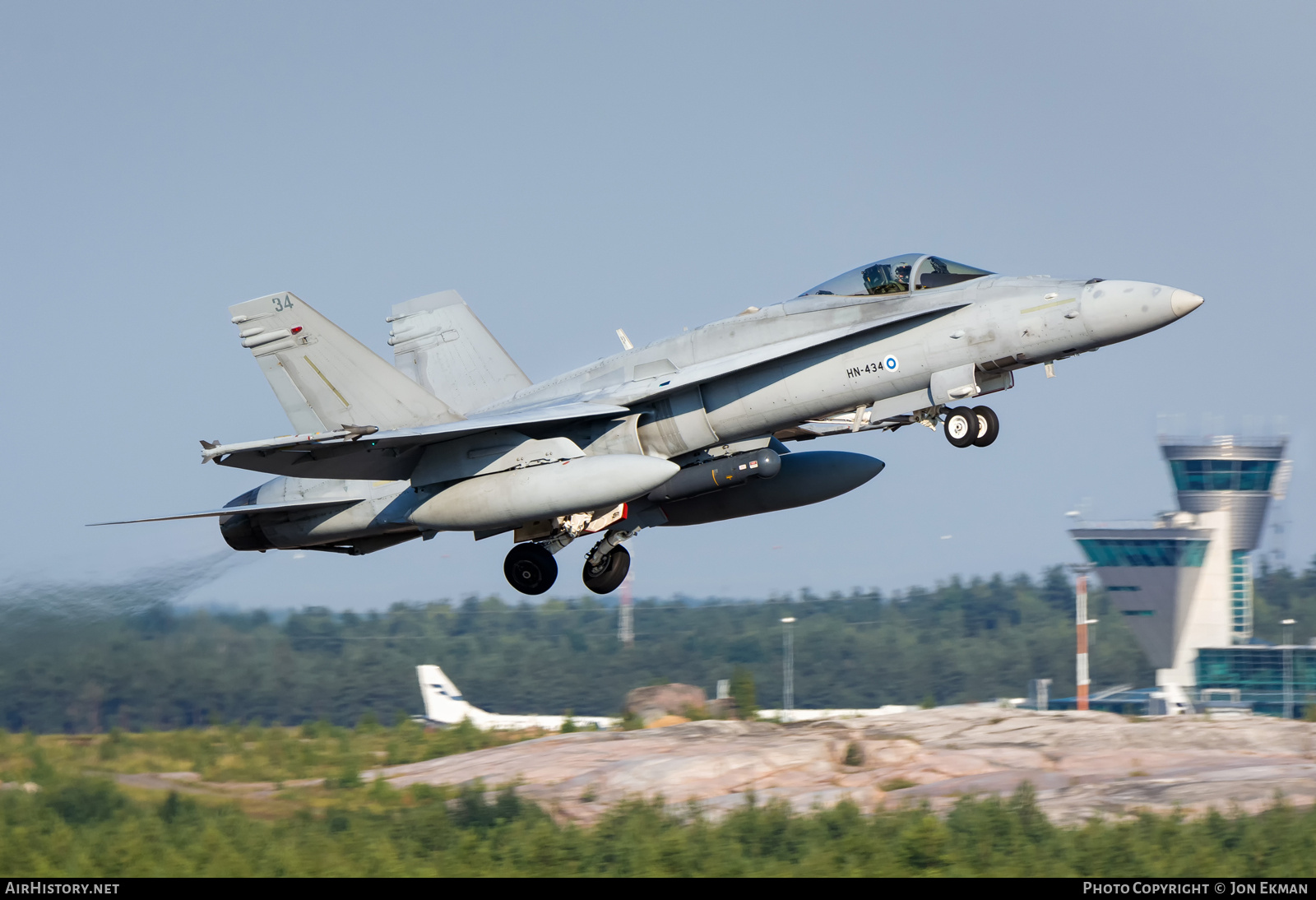 Aircraft Photo of HN-434 | McDonnell Douglas F/A-18C Hornet | Finland - Air Force | AirHistory.net #714924
