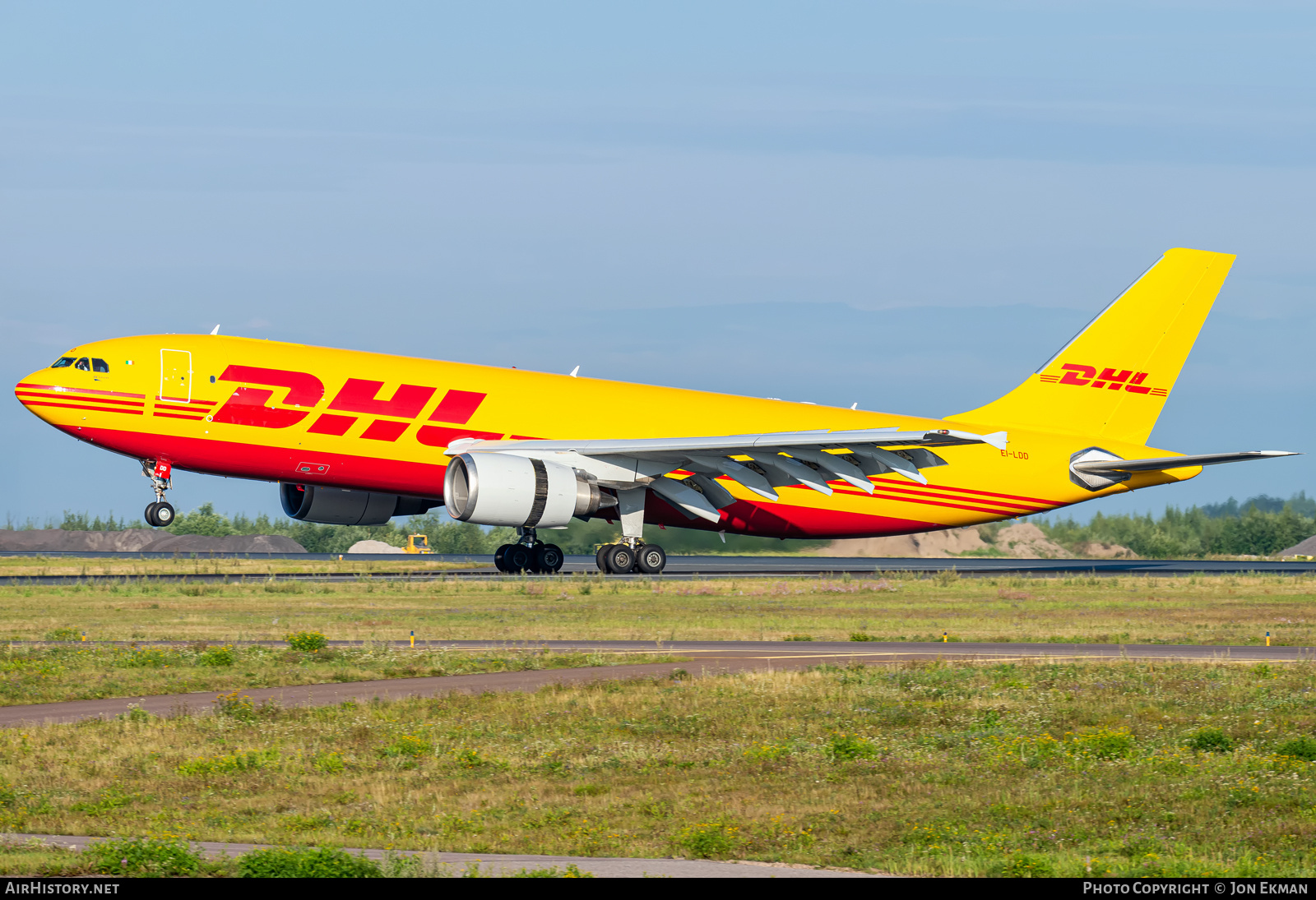 Aircraft Photo of EI-LDD | Airbus A300F4-605R | DHL International | AirHistory.net #714933