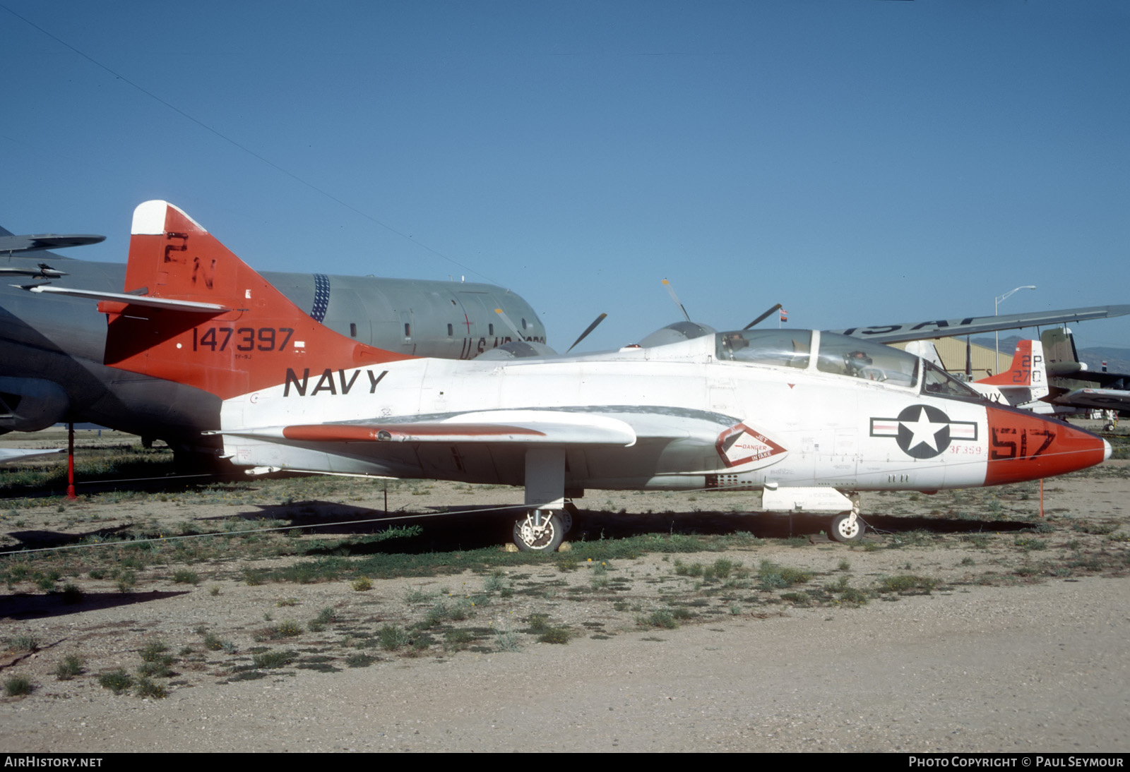 Aircraft Photo of 147397 | Grumman TF-9J Cougar | USA - Navy | AirHistory.net #714944