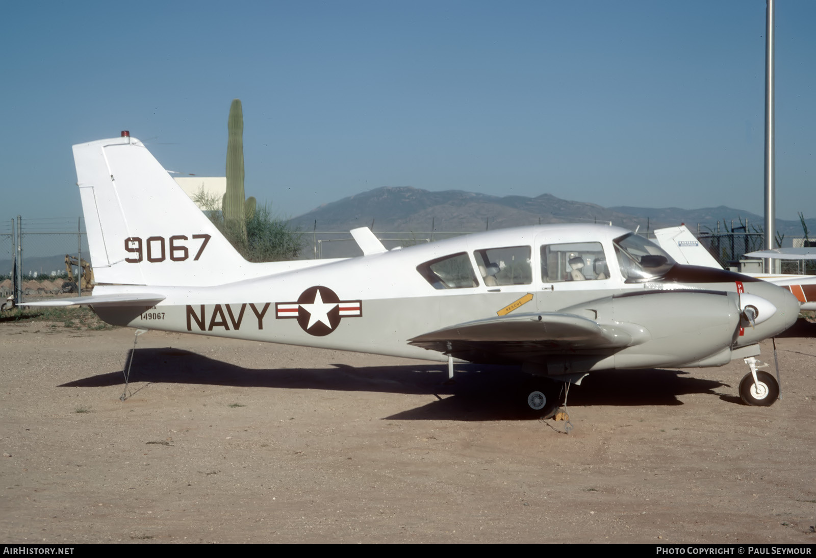 Aircraft Photo of 149067 / 9067 | Piper U-11A Aztec (UO-1/PA-23-250) | USA - Navy | AirHistory.net #714945