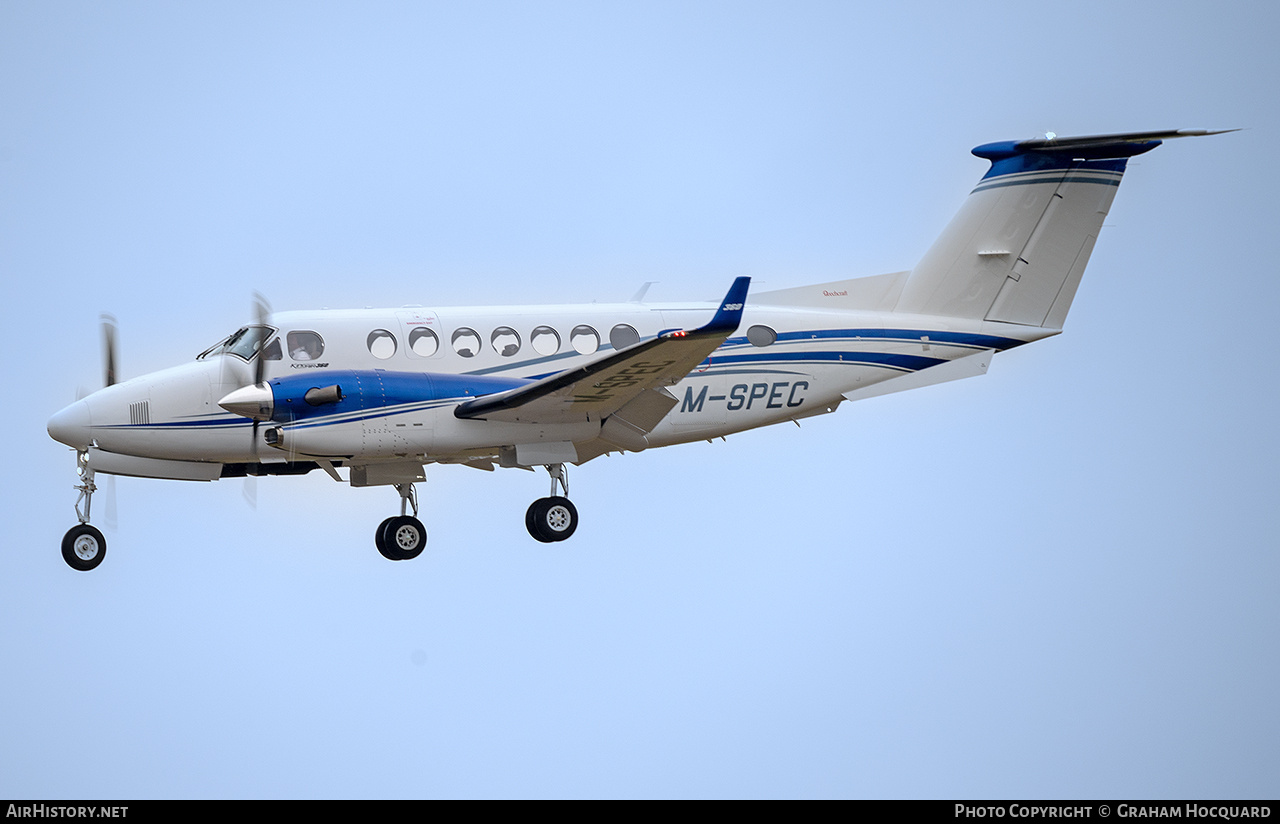 Aircraft Photo of M-SPEC | Beechcraft B300 King Air 360 | AirHistory.net #714948