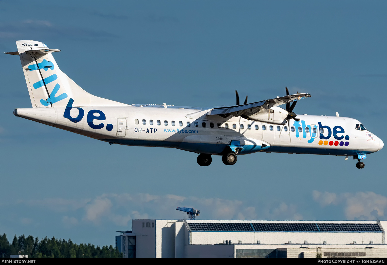 Aircraft Photo of OH-ATP | ATR ATR-72-500 (ATR-72-212A) | Flybe | AirHistory.net #714953