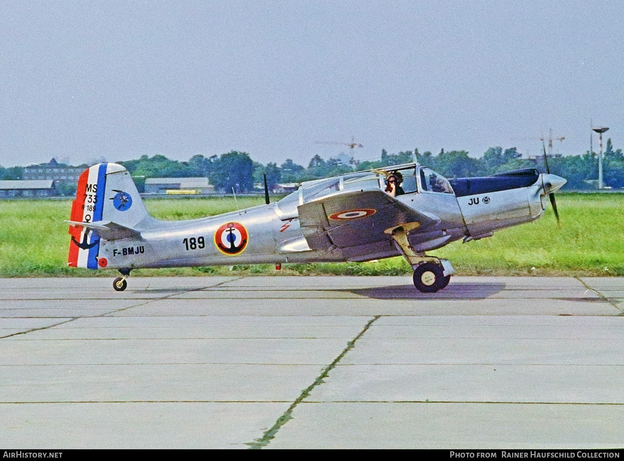 Aircraft Photo of F-BMJU / 189 | Morane-Saulnier MS-733 Alcyon | France - Navy | AirHistory.net #714974