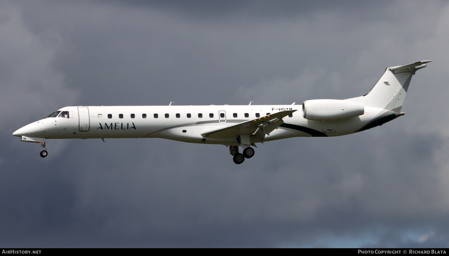 Aircraft Photo of F-HGYM | Embraer ERJ-145LR (EMB-145LR) | Amelia | AirHistory.net #714992